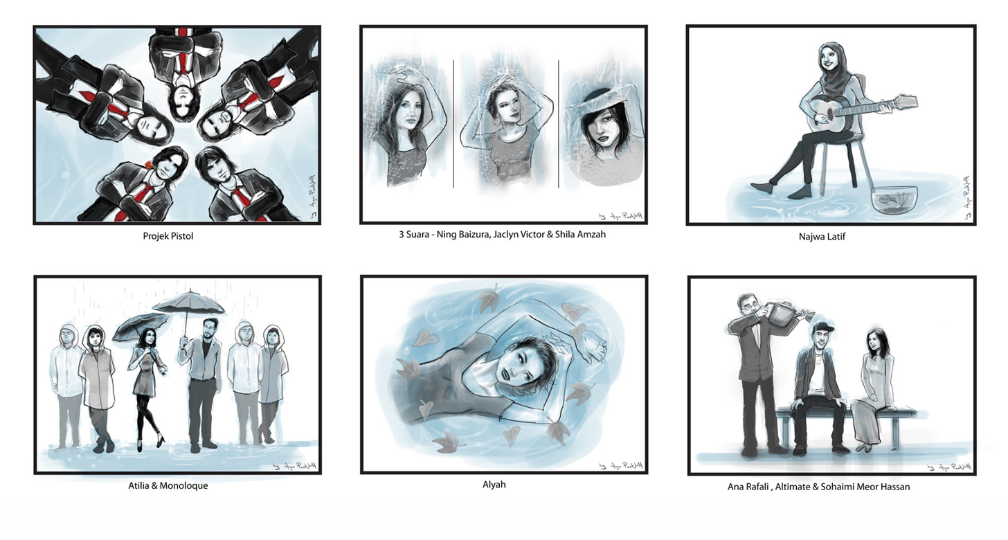 storyboard for photo shoot that i did for local broadcast