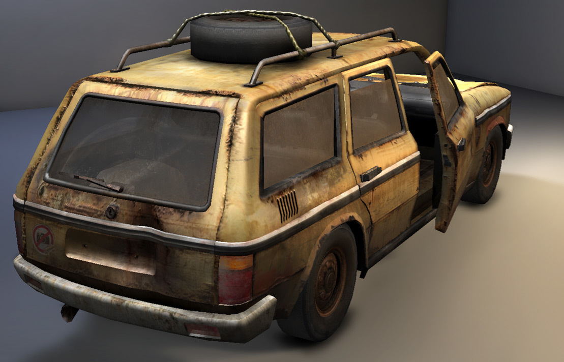 NPC car for PS3 game Bodycount