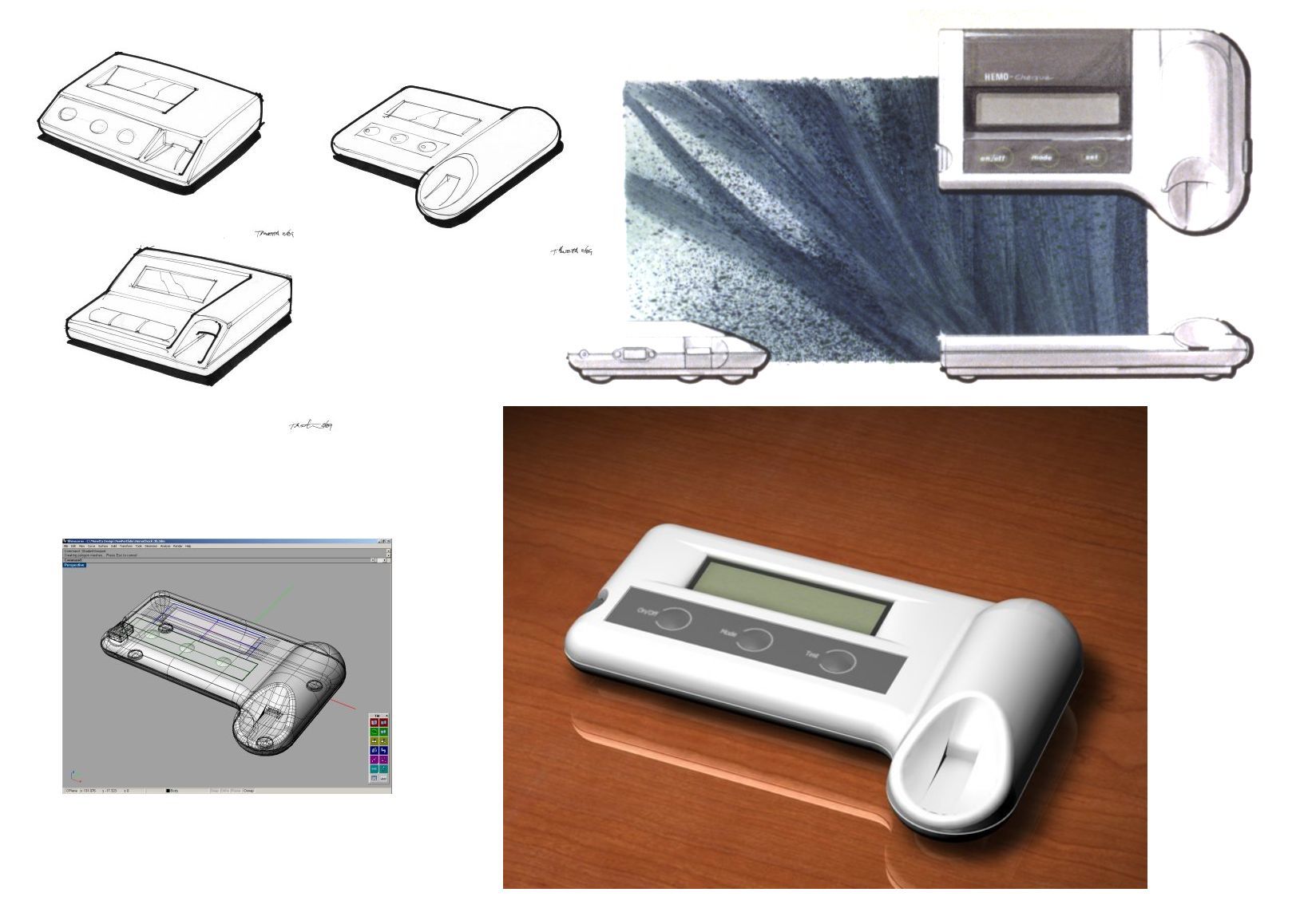 Glucometer - Concept Exploration thru Surface Development